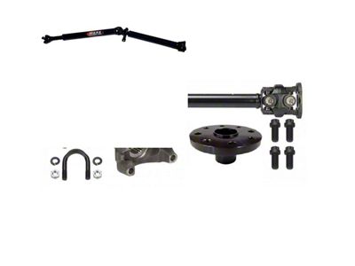 J.E. Reel Heavy Duty 1350 Non-CV Double Cardan Rear Driveshaft (20-25 3.0L EcoDiesel Jeep Gladiator JT w/ Automatic Transmission)