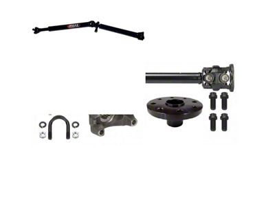 J.E. Reel Heavy Duty 1350 Rear Driveshaft without Center Support Bearing Bracket (20-25 3.6L Jeep Gladiator JT w/ Automatic Transmission)