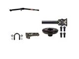 J.E. Reel Heavy Duty 1350 Rear Driveshaft with Center Support Bearing Bracket (20-25 3.6L Jeep Gladiator JT w/ Automatic Transmission)