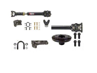 J.E. Reel Heavy Duty 1310 Rear Driveshaft (18-25 3.6L Jeep Wrangler JL 2-Door w/ Automatic Transmission, Excluding Rubicon)