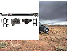 J.E. Reel Heavy Duty 1350 Double Cardan Front Driveshaft (18-25 2.0L Jeep Wrangler JL w/ Automatic Transmission & eTorque, Excluding Rubicon)