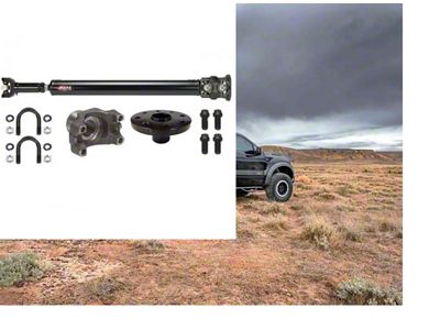 J.E. Reel Heavy Duty 1350 Double Cardan Front Driveshaft (18-25 2.0L Jeep Wrangler JL w/ Automatic Transmission & eTorque, Excluding Rubicon)
