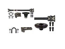 J.E. Reel Heavy Duty 1350 Double Cardan Front Driveshaft (18-26 3.6L Jeep Wrangler JL Rubicon w/ Automatic Transmission)