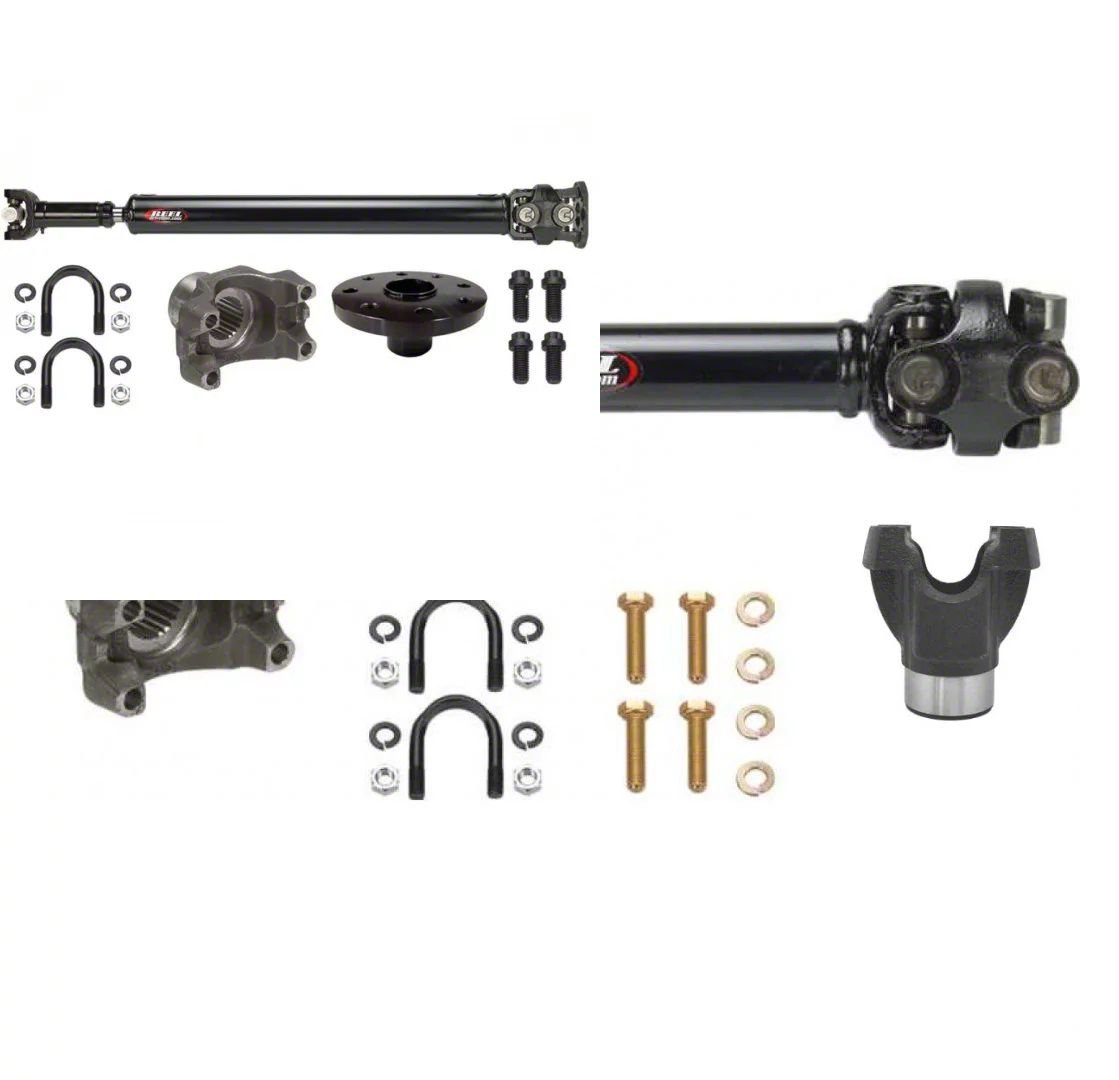 J.E. Reel Heavy Duty 1350 Double Cardan Rear Driveshaft (18-26 2.0L Jeep  Wrangler JL 4-Door Rubicon w/ Automatic Transmission & w/o eTorque)