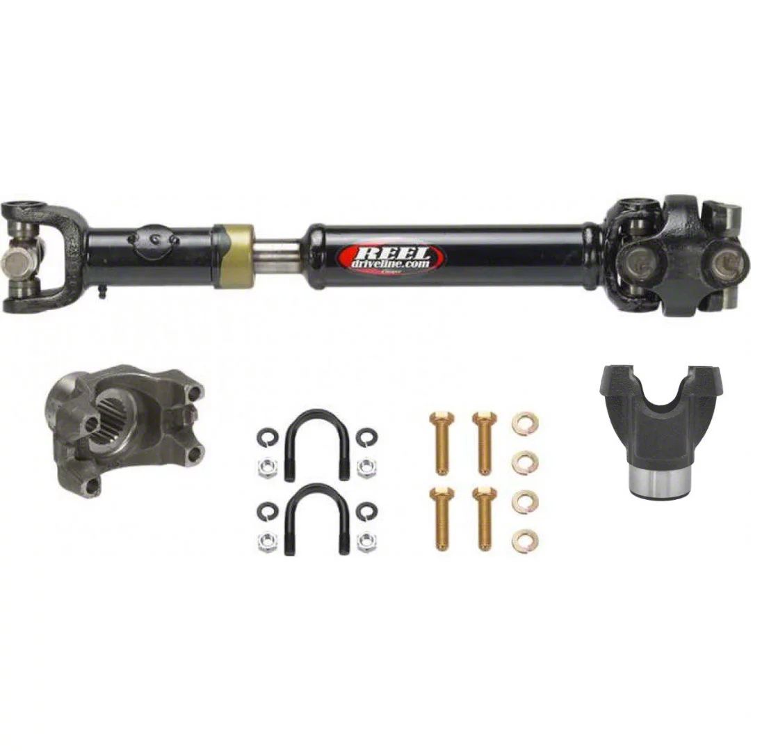 J.E. Reel Jeep Wrangler Heavy Duty 1350 Double Cardan Rear Driveshaft  3520JLXE-2R (18-26 2.0L Jeep Wrangler JL 2-Door w/ Automatic Transmission &  w/o eTorque, Excluding Rubicon) - Free Shipping