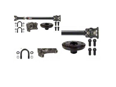 J.E. Reel Heavy Duty 1350 Front Driveshaft (18-25 3.6L Jeep Wrangler JL w/ Automatic Transmission, Excluding Rubicon)