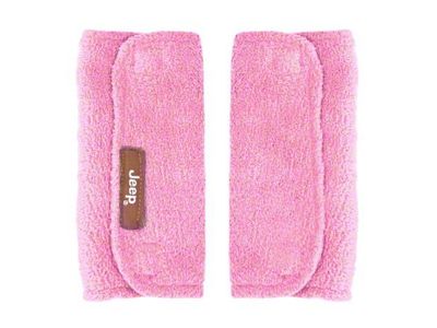 Jeep Baby Seat Belt Strap Covers; Brown