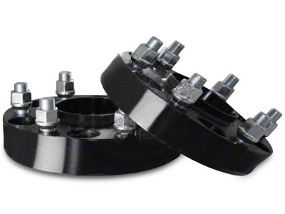 1.25-Inch Billet Aluminum Hubcentric Wheel Adapters; 5x4.5 to 5x5 (84-01 Jeep Cherokee XJ)