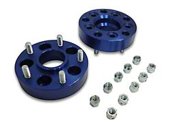 1.50-Inch Wheel Adapters; 5x4.5 to 5x5; Blue (84-01 Jeep Cherokee XJ)