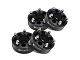 2-Inch 5-lug Wheel Spacers; Black; Set of Four (84-01 Jeep Cherokee XJ)