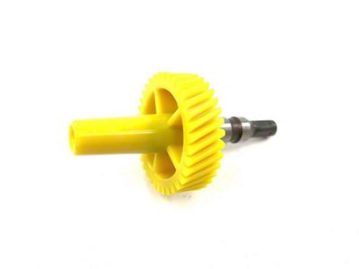 35-Tooth Speedometer Gear; Short Shaft; Yellow (93-01 Jeep Cherokee XJ)