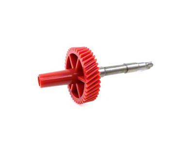 41-Tooth Speedometer Gear; Long Shaft; Red (84-93 Jeep Cherokee XJ)
