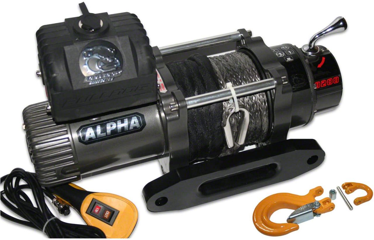 Jeep Cherokee 8288 Comp Winch with Synthetic Rope (Universal; Some