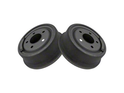 Brake Drums; Rear (90-01 Jeep Cherokee XJ w/ 9-Inch Rear Drum Brakes