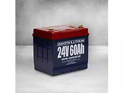 Deep Cycle Single Battery; 24v 60Ah (Universal; Some Adaptation May Be Required)