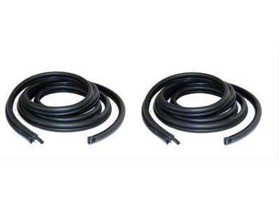 Door Seal Kit; Driver and Passenger Side (84-96 Jeep Cherokee XJ)