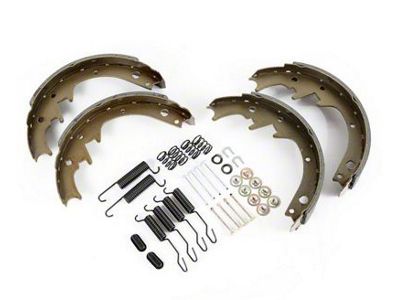 Drum Brake Shoes; 10-Inch (84-89 Jeep Cherokee XJ)
