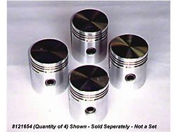 Engine Piston; 0.020-Inch Over (84-95 2.5L, 4.0L Jeep Cherokee XJ)