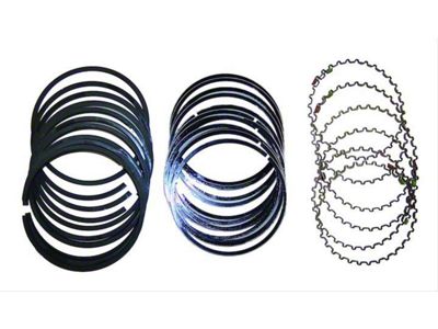 Engine Piston Ring Set; Standard (96-01 4.0L Jeep Cherokee XJ)