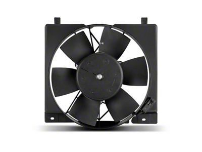 Engine Radiator Cooling Fan Assembly with Shroud (88-94 4.0L Jeep Cherokee w/ 2-Pin Fan Connector)