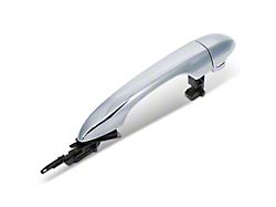 Exterior Door Handle; Chrome; Rear (14-19 Jeep Cherokee KL)