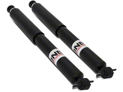 Factory Style Front Shocks; Black (84-01 2WD Jeep Cherokee XJ)