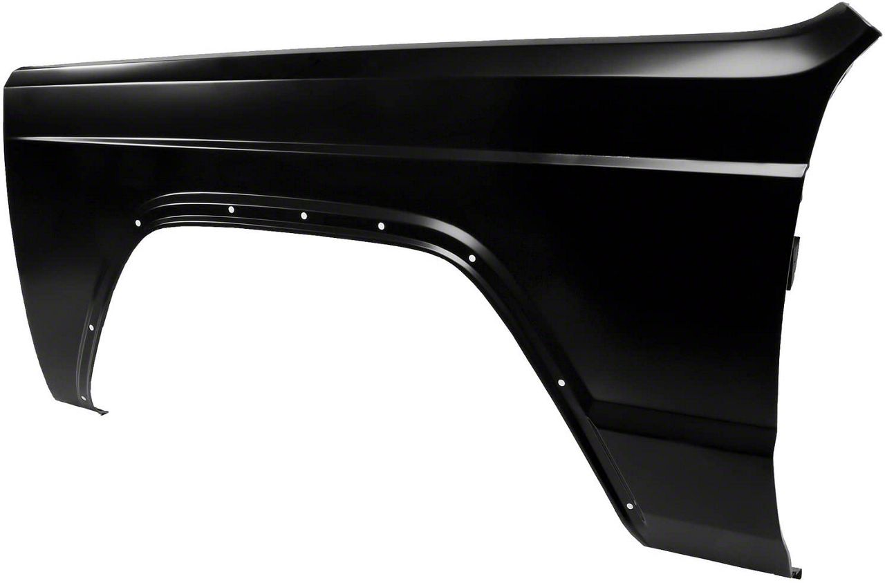 Front Passenger Side Fender For 84-96 Jeep Cherokee – With Molding Holes, Primed Steel