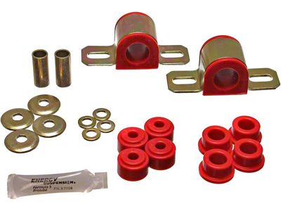 Front Sway Bar Bushings; 23mm; Red (84-98 Jeep Cherokee XJ)