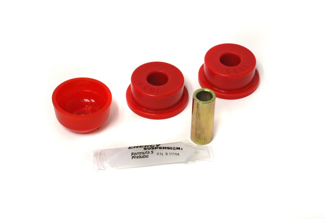 Jeep Cherokee Front Track Arm Bushings; Red (8401 Jeep Cherokee XJ