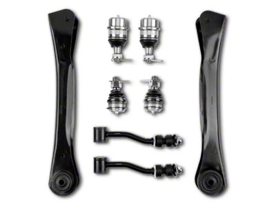 Front Upper Control Arm, Ball Joint and Sway Bar Link Kit (Late 91-01 Jeep Cherokee XJ)