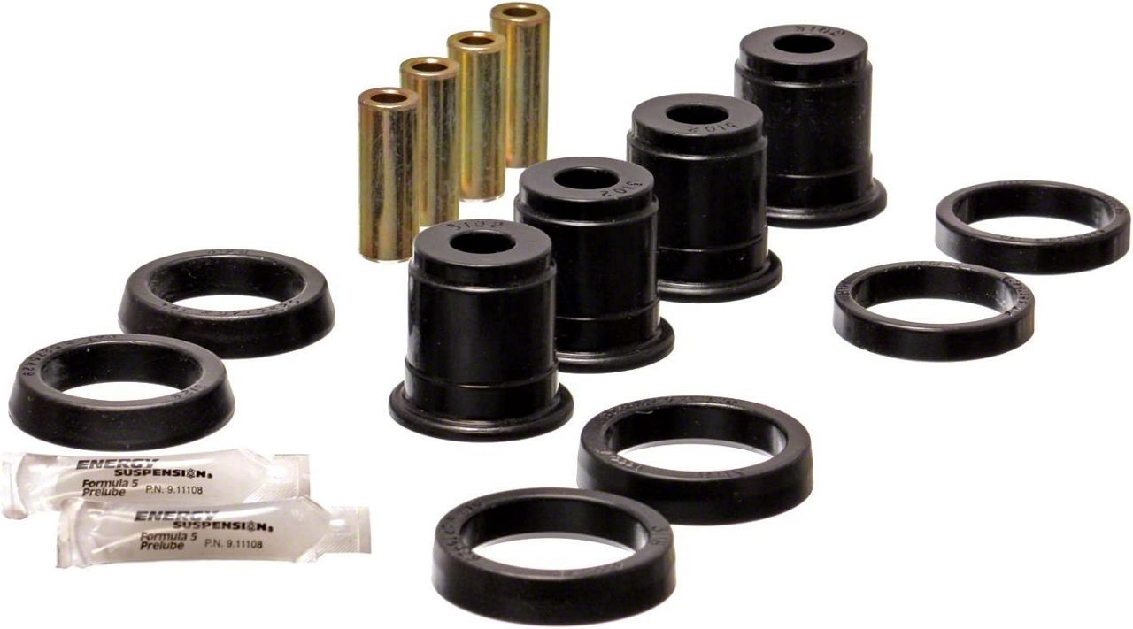 Jeep Cherokee Front Upper Control Arm Bushings; Black (8401 Jeep Cherokee XJ) Free Shipping
