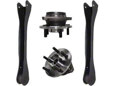 Front Upper Control Arms with Wheel Hub Assemblies (99-01 Jeep Cherokee XJ)