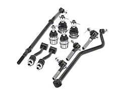 Front Upper and Lower Ball joints with Sway Bar Links, Tie Rods and Track Bar (91-01 Jeep Cherokee XJ)