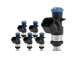 Fuel Injector Kit; Set of 6; Black (14-17 3.2L Jeep Cherokee KL)