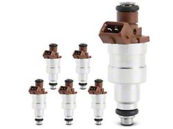 Fuel Injectors; Set of Six (91-93 4.0L Jeep Cherokee XJ)