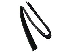 Glass Run Channel; Front Passenger Side (84-96 Jeep Cherokee XJ 4-Door)