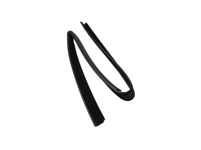 Glass Run Channel; Front Passenger Side (84-96 Jeep Cherokee XJ 4-Door)
