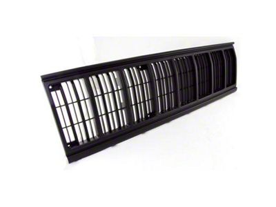 Grille Insert; Black (91-92 Jeep Cherokee XJ)