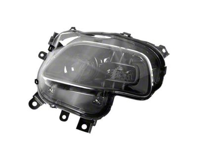 Headlight; Black Housing; Clear Lens; Passenger Side (14-18 Jeep Cherokee KL)