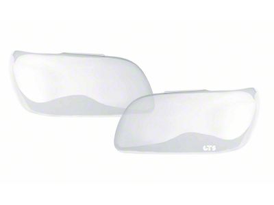 Headlight Covers; Clear (91-96 Jeep Cherokee XJ)