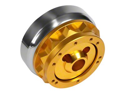 J2 Engineering Steering Wheel Hub Adapter Kit; Gold (84-95 Jeep Cherokee XJ)