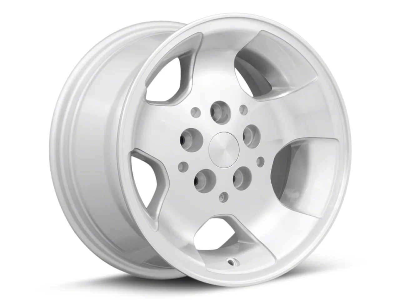 Jeep Cherokee JP08 Silver Machined Wheel; 15x8; 25.4mm Offset (84 