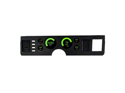 LED Digital Gauge Panel; Green (97-01 Jeep Cherokee XJ)