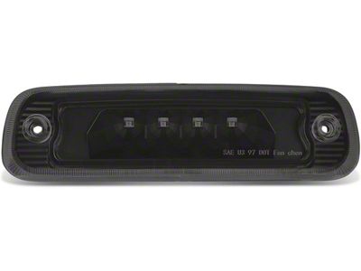 LED Third Brake Light; Clear (97-01 Jeep Cherokee XJ)