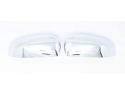 Mirror Covers; Chrome (14-23 Jeep Cherokee KL)