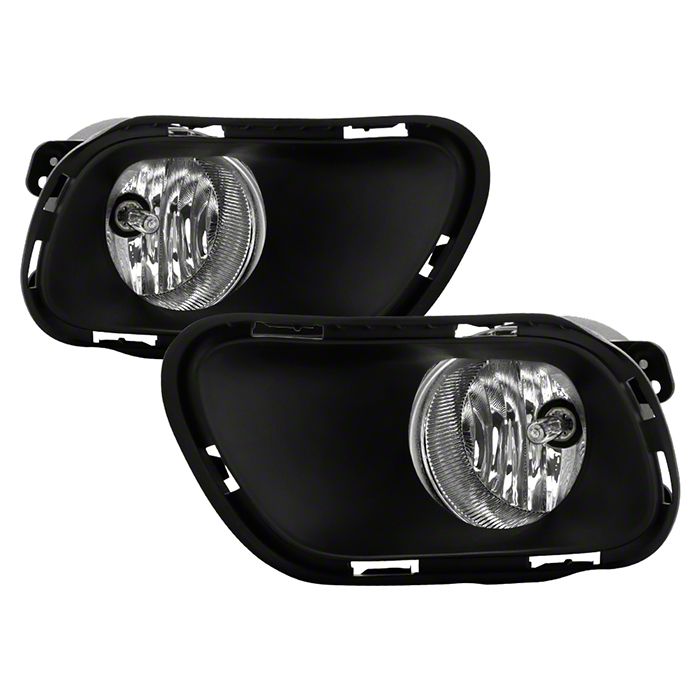 Jeep Cherokee OEM Style Fog Lights with Switch; Clear (1418 Jeep