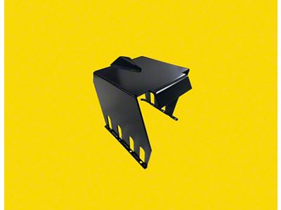 Oil Pan Skid Plate; Flat Black (87-01 4.0L Jeep Cherokee XJ)