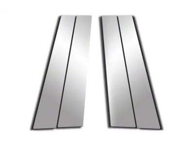 Pillar Posts; Polished; Set of 4 (14-20 Jeep Cherokee Latitude KL)