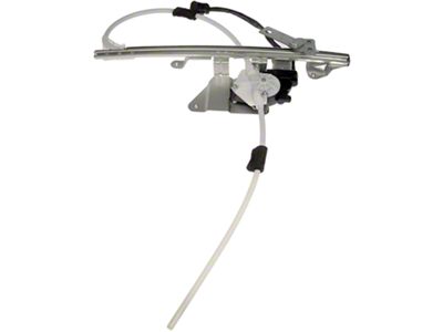 Power Window Regulator and Motor Assembly; Rear Passenger Side (97-01 Jeep Cherokee XJ)