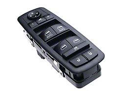 Power Window Switch; Front Driver Side (14-17 Jeep Cherokee KL w/ Dual Auto Windows & Power Folding Mirrors)